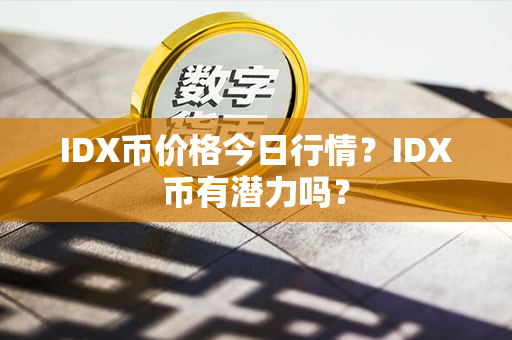 IDX币价格今日行情？IDX币有潜力吗？第1张-宝盒网