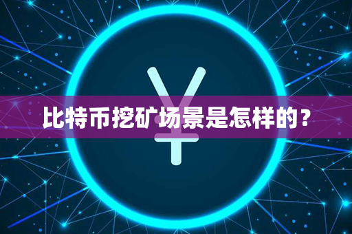 比特币挖矿场景是怎样的？第1张-宝盒网